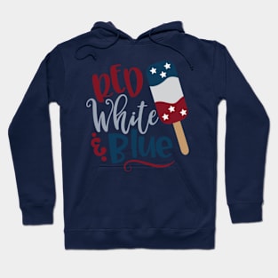 Red White and Blue Hoodie